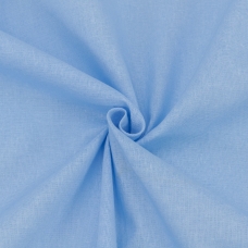 УЦЕНКА ткань на отрез бязь гладкокрашеная 120 гр/м2 150 см цвет голубой